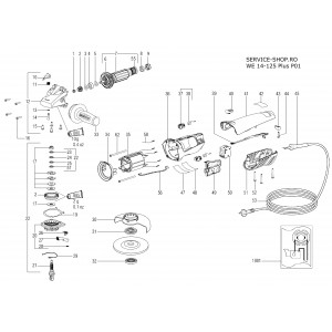 METABO WE 14-125 PLUS (00281000-EU)